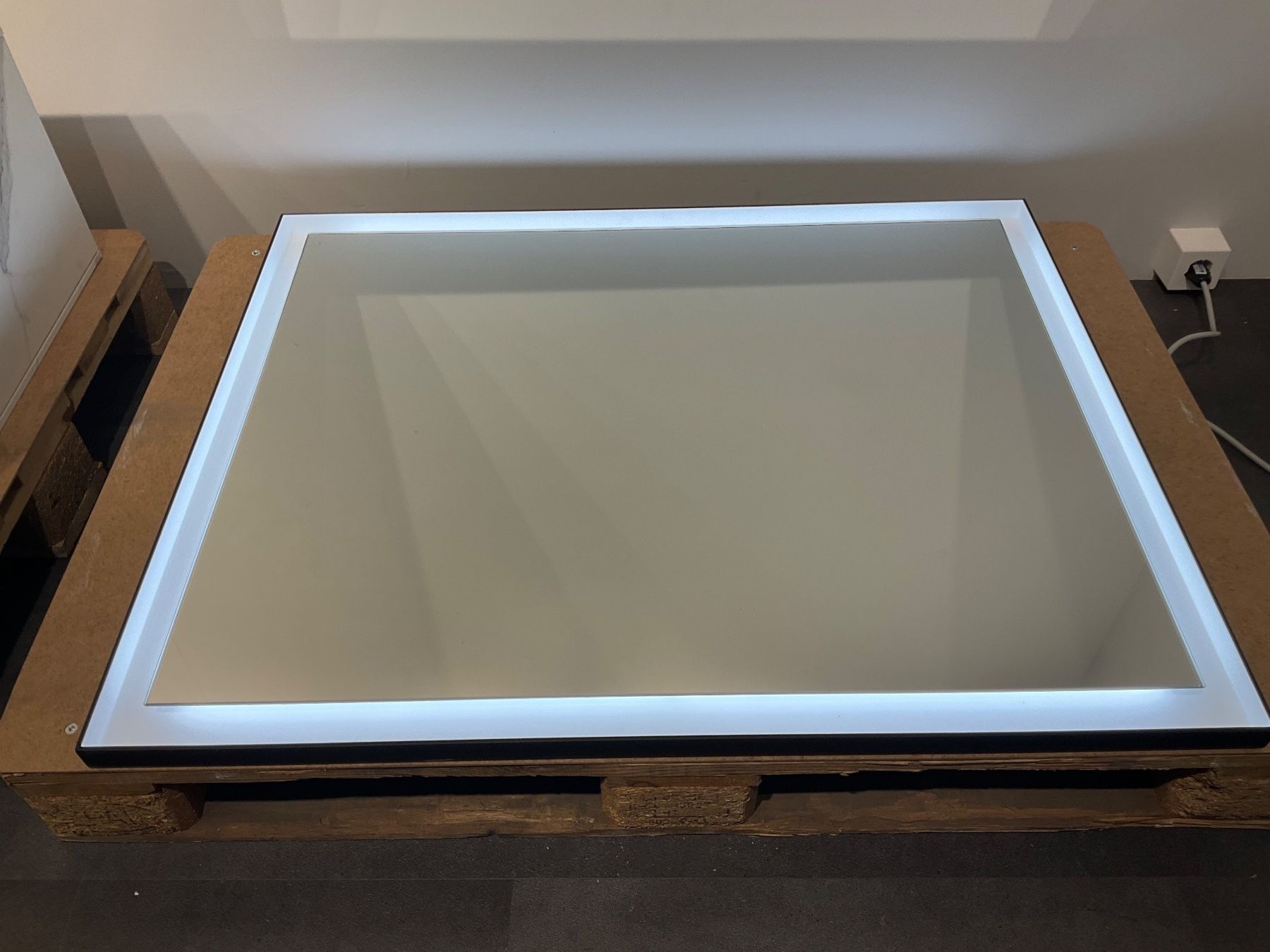Mobili per bagno: 069 Badmöbelkombination, Steinoptik, grau/weiss, 112cm – Nuovo (secondo la descrizione) da Derendingen venduto da Meisterstuecke 6