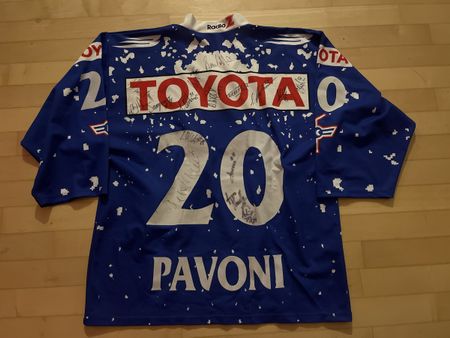 EHC Kloten Vintage Trikot Jersey Reto Pavoni