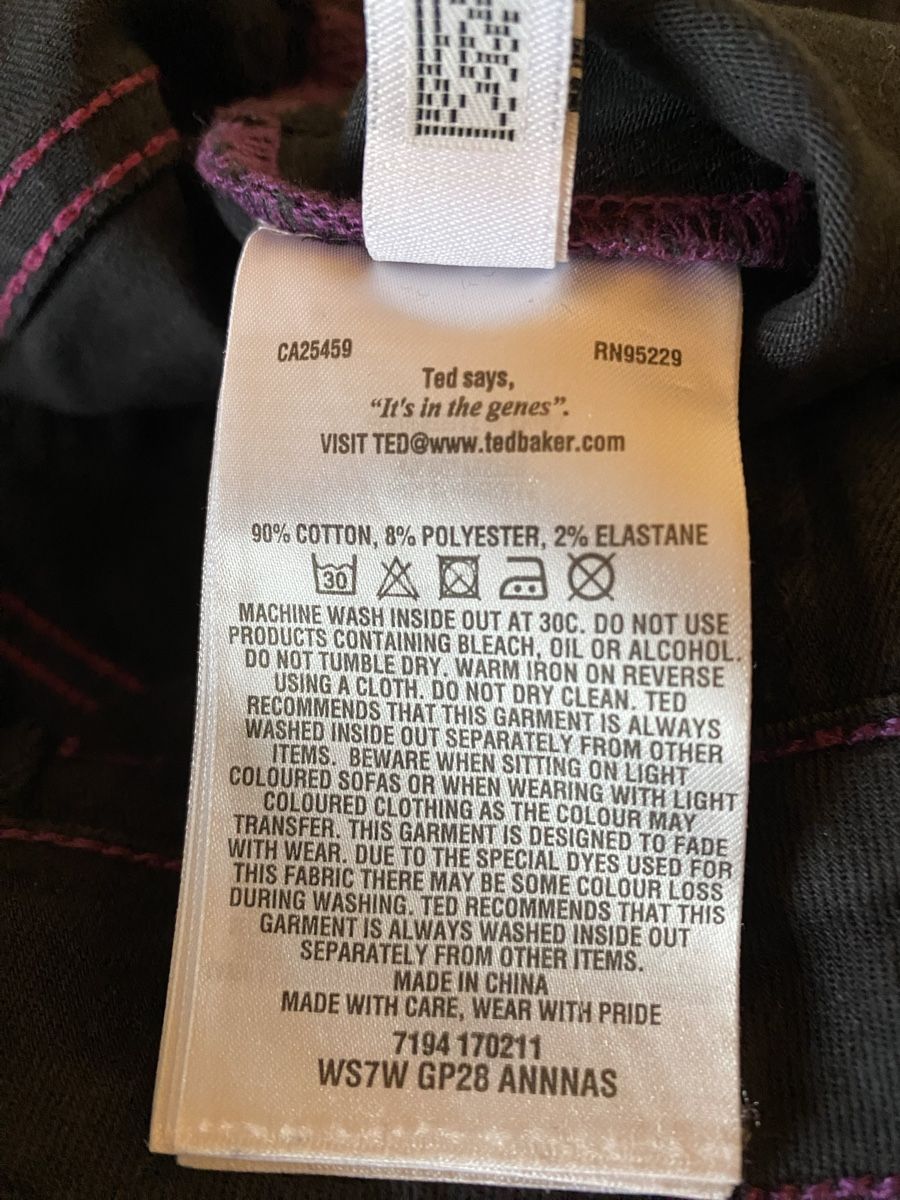 Ted Baker Pantaloni: Hose TED Baker – Nuovo (secondo la descrizione) da Schmerikon venduto da vasso72 3