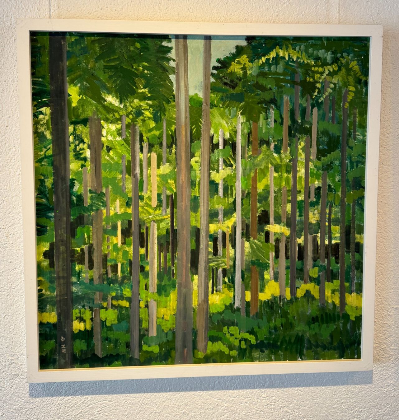 Dipinti: Martin Herzig - Ölbild Waldlandschaft – Usato da Oensingen venduto da Faebu_00 1