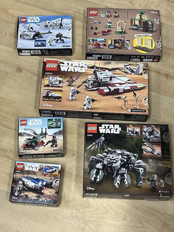 Lego Giocattoli: 6 Lego Star Wars Sets – Nuovo e nell'imballaggio originale da Steinhausen venduto da yzos 1
