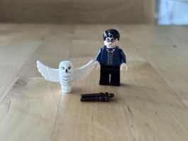 LEGO Harry Potter Minifigur mit Hedwig