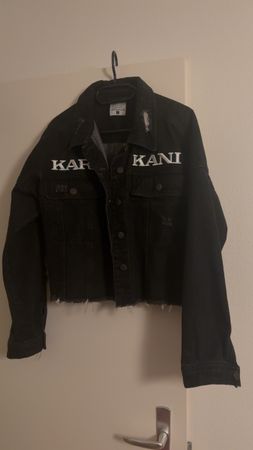 Karl Kani Jeans Jacke, Schwarz