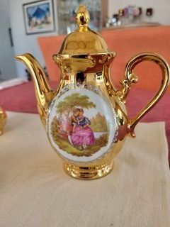 Set di piatti: 17-teiliger Mokka-Service  HK Bavaria – Nuovo (secondo la descrizione) da Wettswil venduto da paradores 2