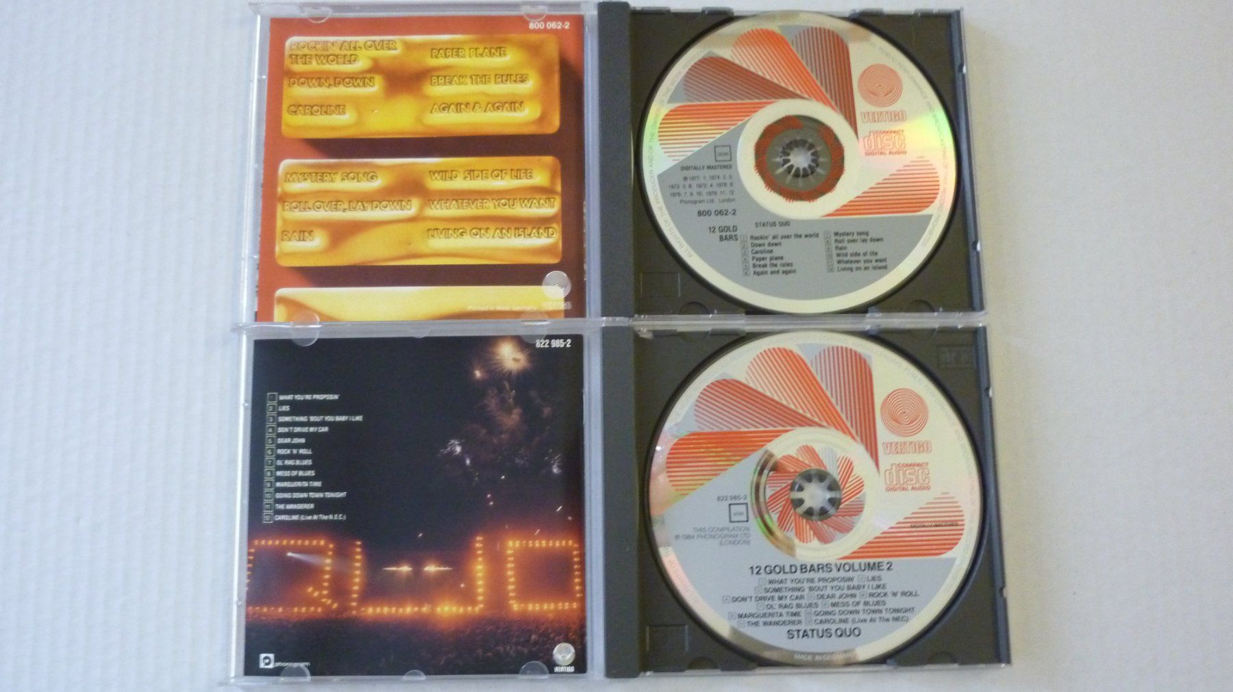 CD: Status Quo – Usato da Weesen venduto da Speerbezirk 1