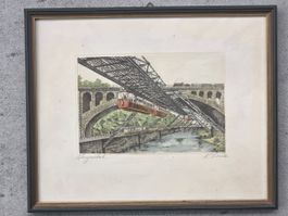 Wuppertaler - Schwebebahn „HAND - KUPFER - DRUCK“