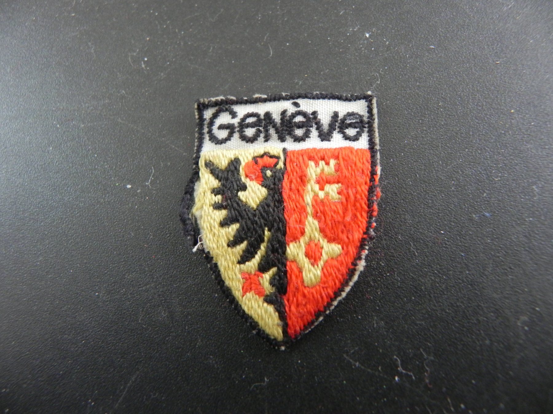 Spille & Fermagli: Stoff Abzeichen Genève Genf – Usato da Biel/Bienne venduto da Gogolozi