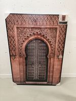 Gerahmtes Leinwandbild – orientalisches Tor