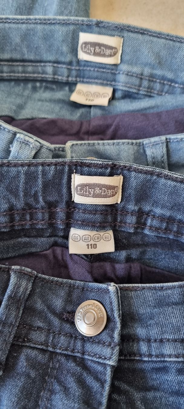 Pantaloni: 2x Thermojeans von Lily&Dan Gr. 110 – Usato da Champlan venduto da acr_kkd5 2