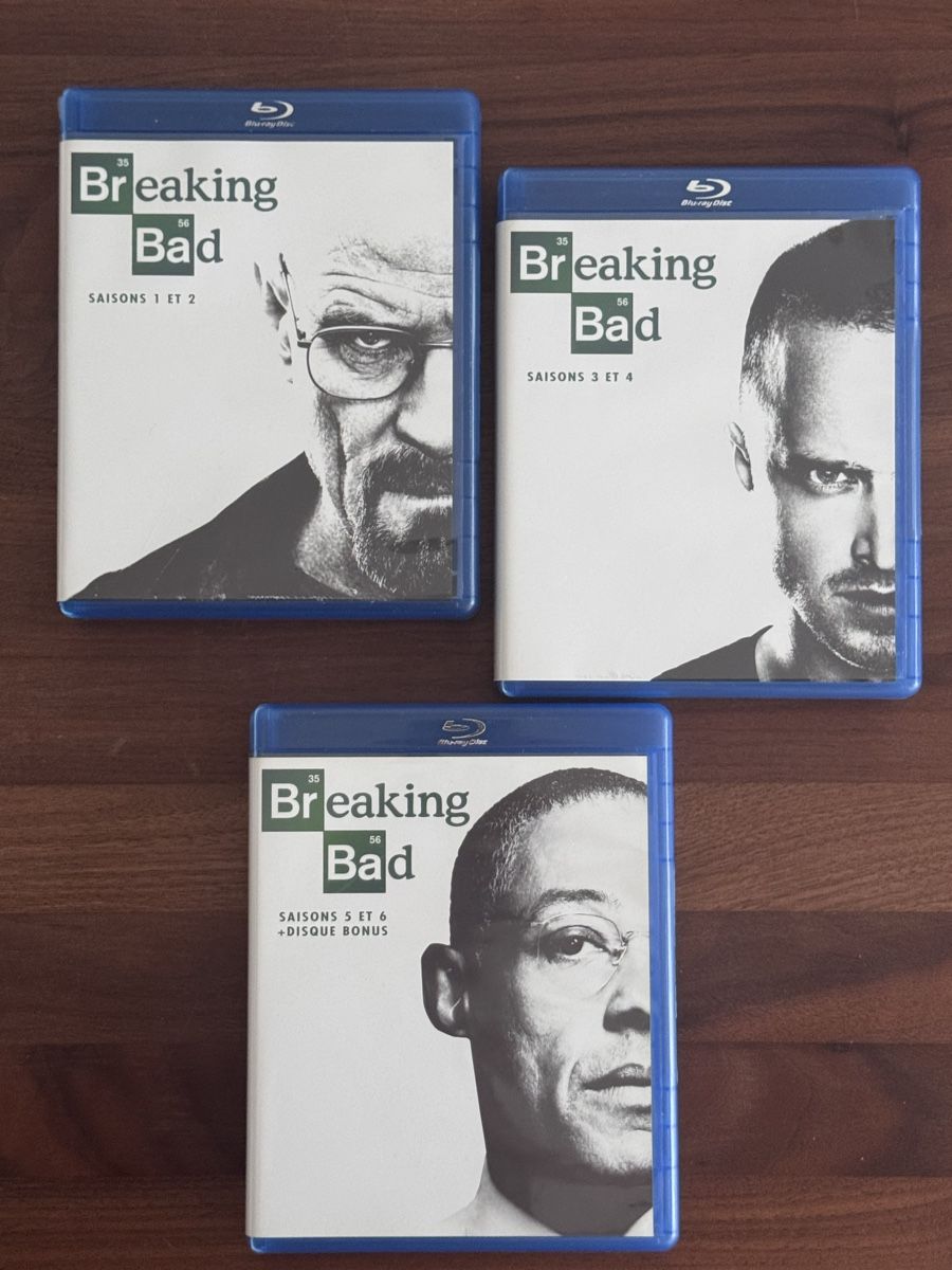 Tutti i DVDs: Intégrale Breaking Bad Saisons 1-6 + bonus Blu-Ray – Usato da Grand-Lancy venduto da cyr_n5ky 3