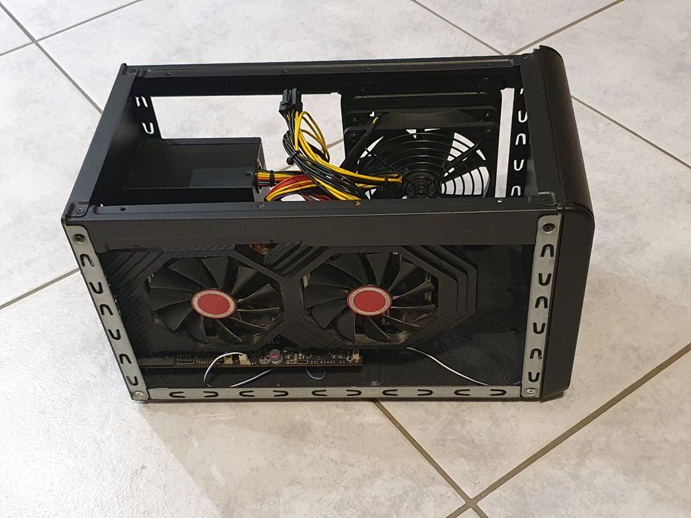 eGPU Sonnet eGFX Breakaway Box 350 mit XFX Radeon RX580 8GB | Kaufen ...