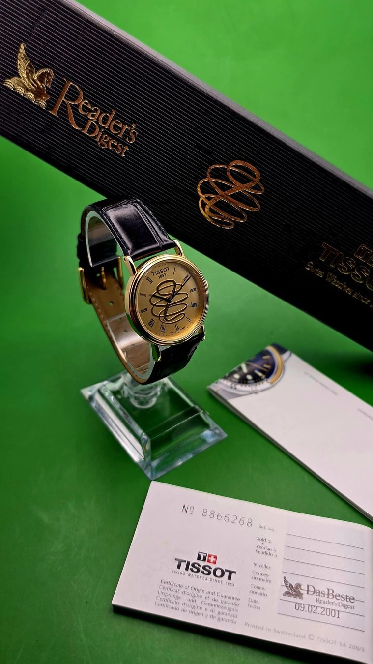 Tissot Orologi: TISSOT 1853 PEGASUS SPECIAL EDITION READER'S DIGES selten – Usato da Neftenbach venduto da Taschen-Uhren 6