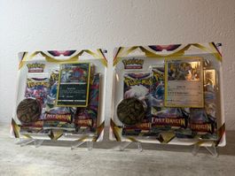 Pokémon 2x Lost Origin 3-Pack Blister Weavile Regigigas EN