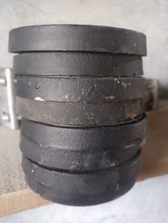 Schachtdeckel, klein, Gusseisen 12cm Durchmesser, Gitter | Kaufen auf ...