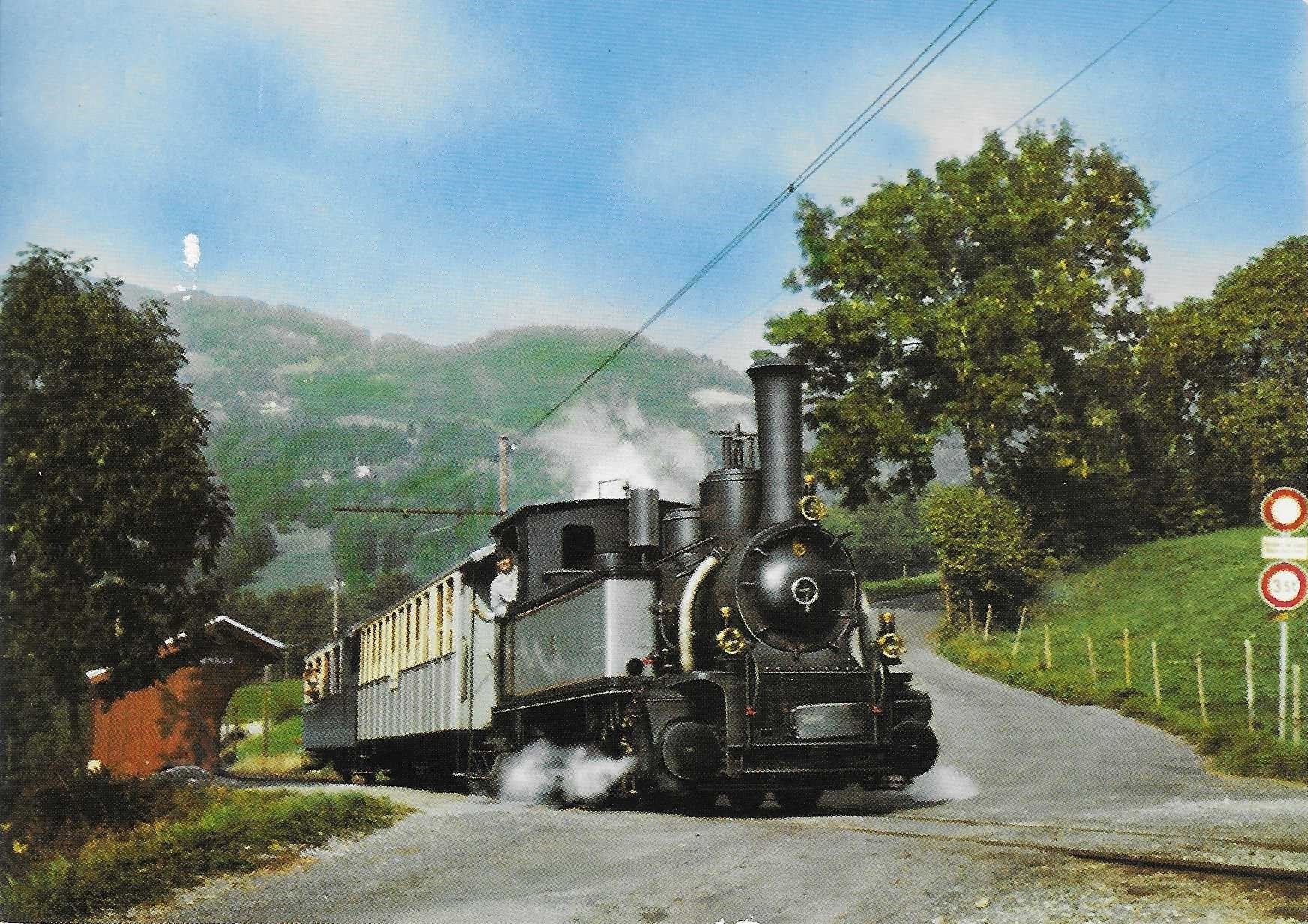 Ansichtskarten: Chemin de Fer touristique Blonay-Chamby – Neu (gemäss Beschreibung) aus Rothrist von Stranglehold