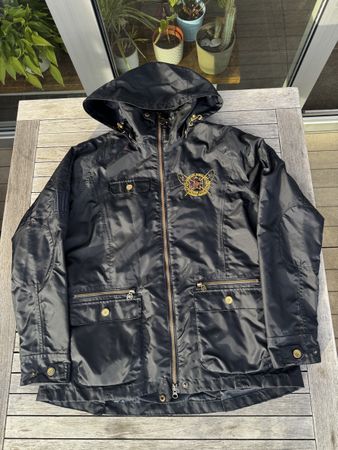 Veste mi saison bleu marine 