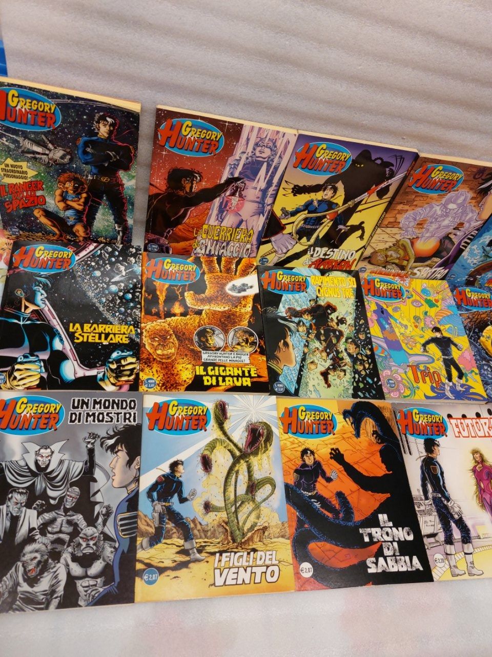 Comics: GREGORY HUNTER - SERIE COMPLETA Nr. 1>17 + 1 SPECIALE – Gebraucht aus Pambio Noranco von Pol69 1