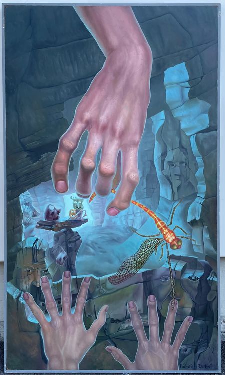 Richard Hartwell (1946) grosses Gemälde Kaufen auf Ricardo