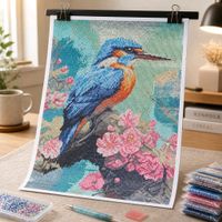 Kit de diamond painting à faire soi-même 40x60 cm