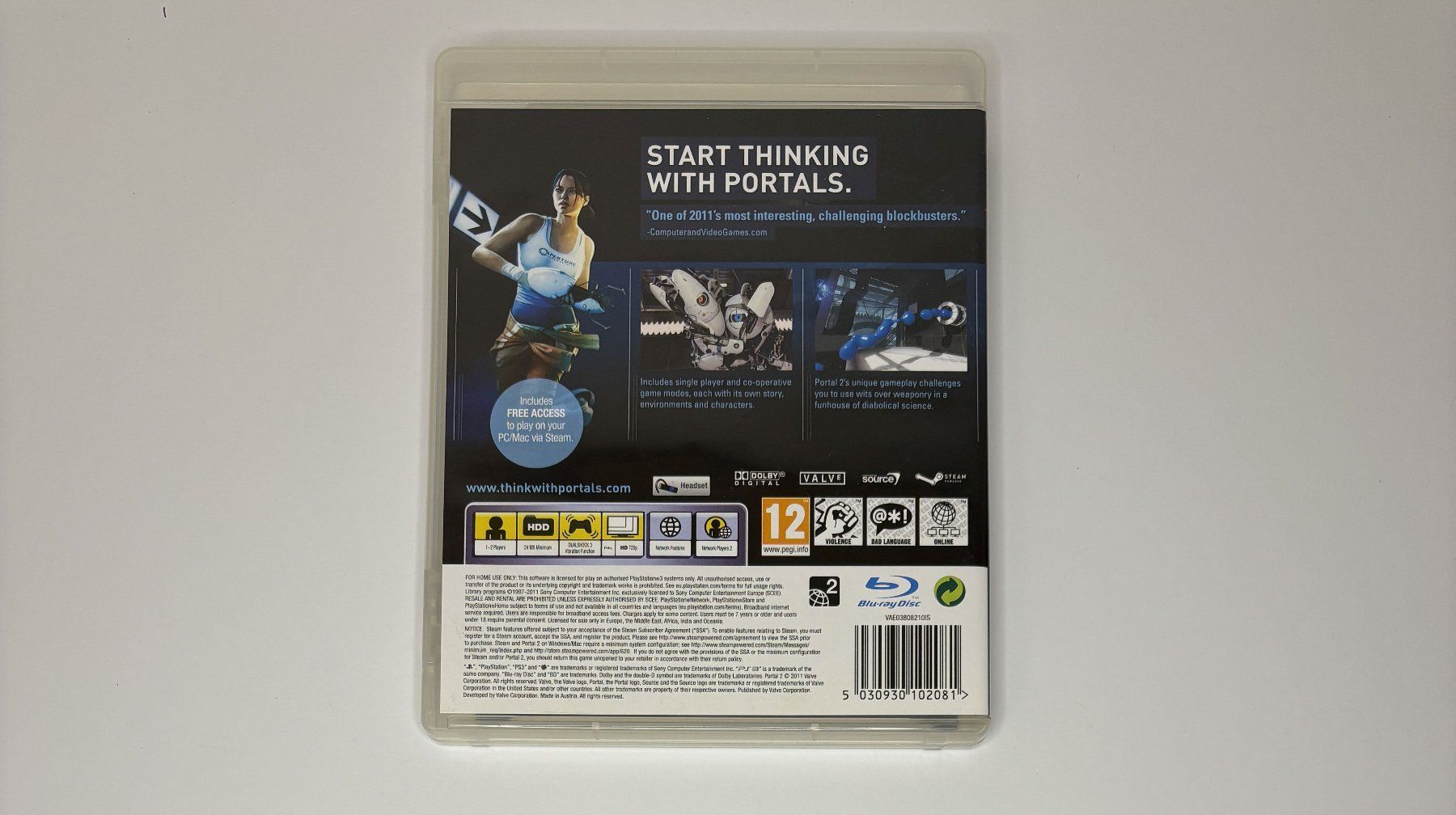 Giochi: PS3 - Portal 2 – Usato da Allschwil venduto da Bullach 2