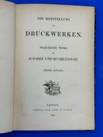 Die Herstellung von Druckwerken. Praktische Winke. 1868