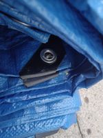 Abdeckplane Blache blau mit Oesen gebraucht guter Zustand