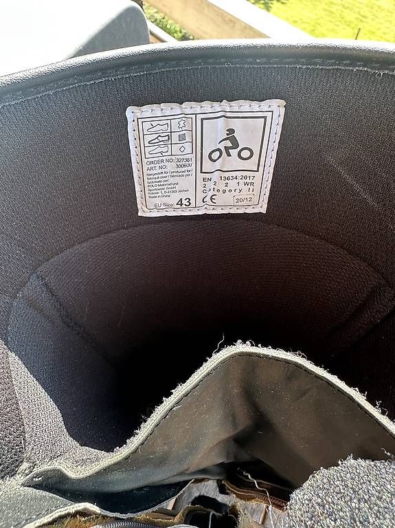 Herrenschuhe: Bottes de moto fourrées – Gebraucht aus Villeneuve VD von Franck73 1