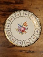 Grosse Tirschenreuth Prunkplatte Golddekor 34 cm