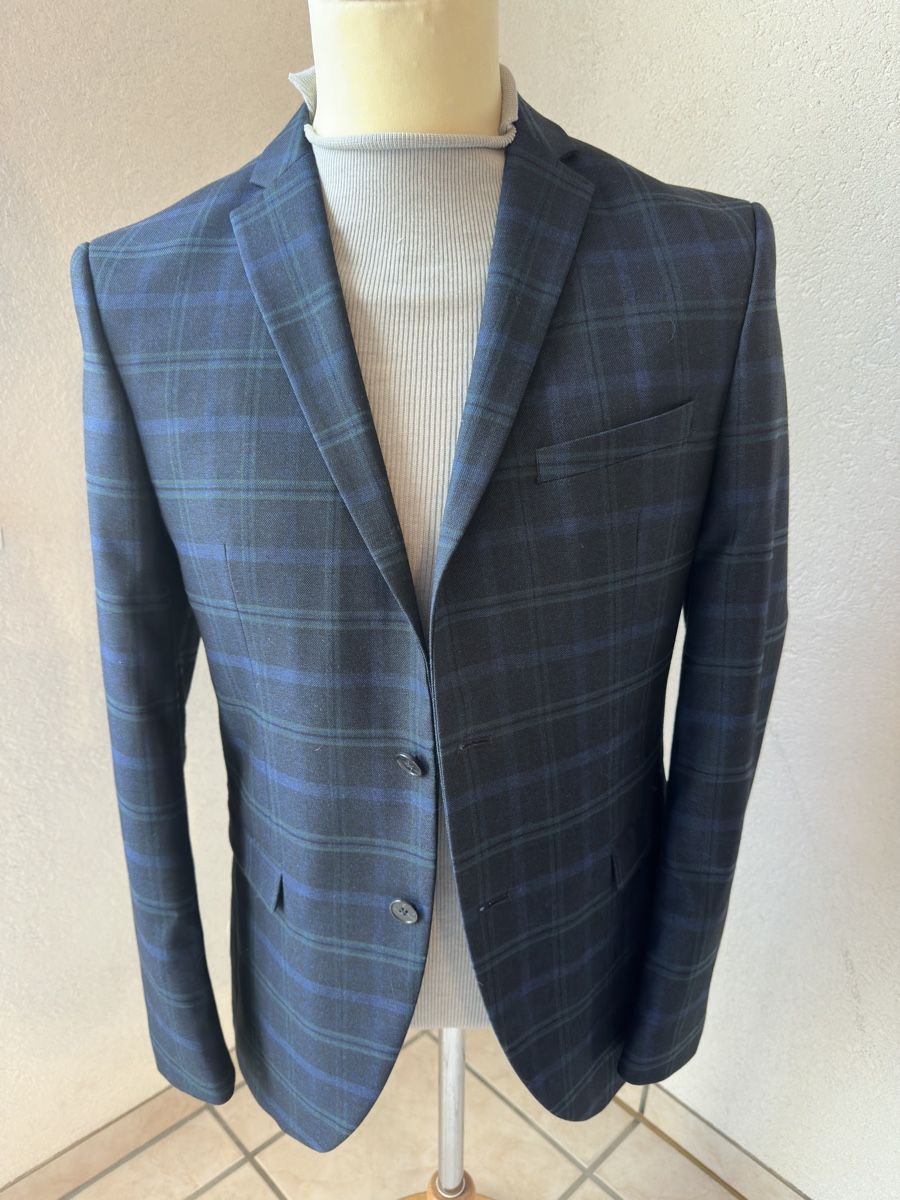 H&M Completi: Anzug mit Karomuster Blau S – Usato da Olten venduto da MrSimi35 1