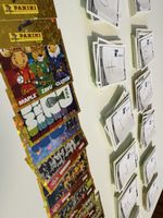 500 Panini Sticker (sortiert)