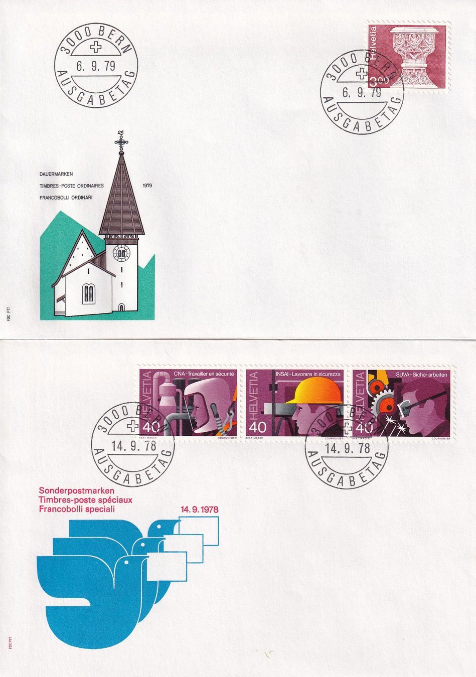 Tutti i francobolli: Lot 8 Briefe FDC 1978 - 1982 – Usato da Rossa venduto da becky05 1