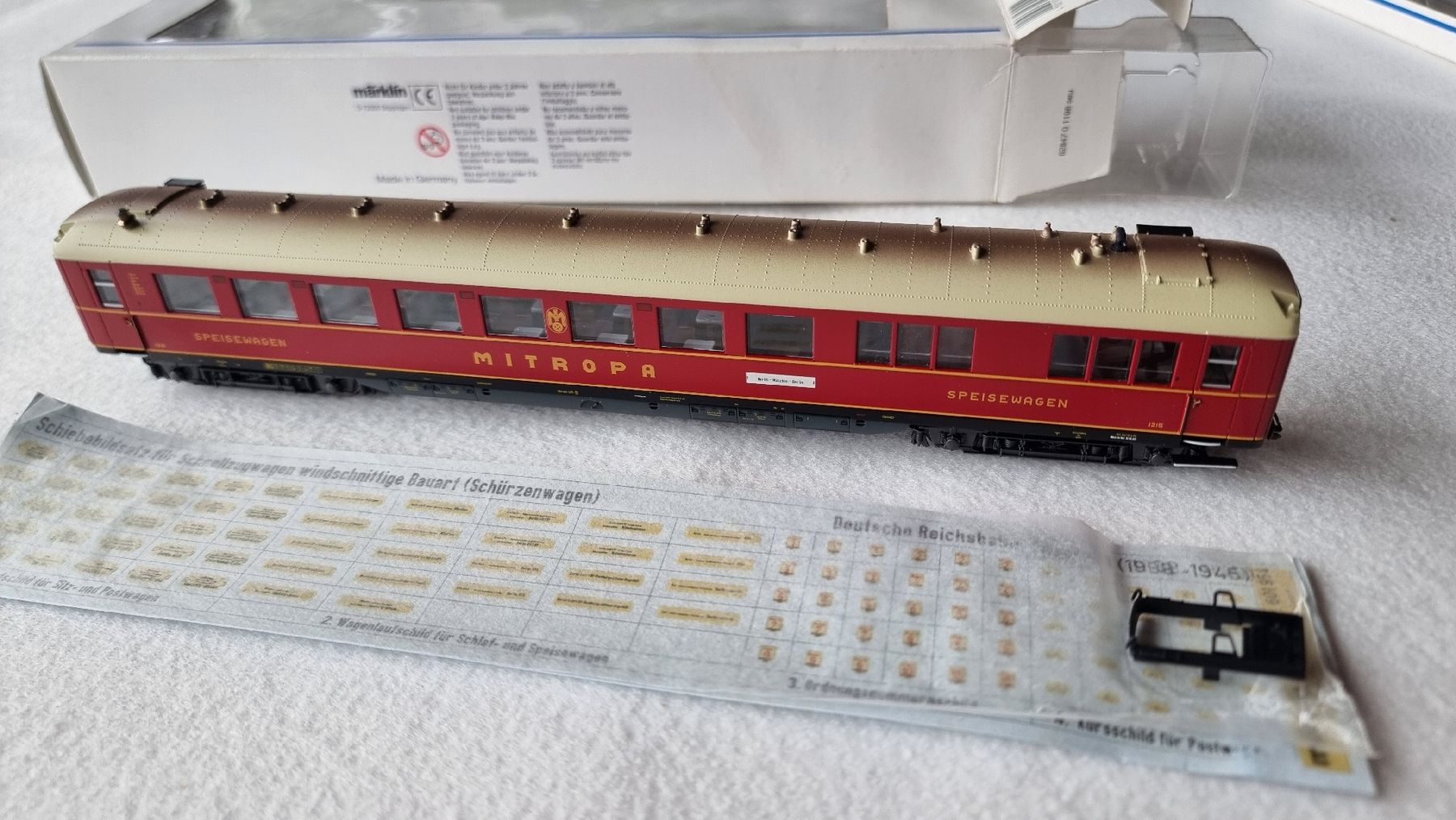 Märklin Modelleisenbahnen: Märklin Mitropa Speisewagen – Neu (gemäss Beschreibung) aus Au ZH von Krokodil08