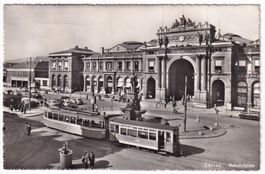 Zürich Bahnhofplatz Tram
