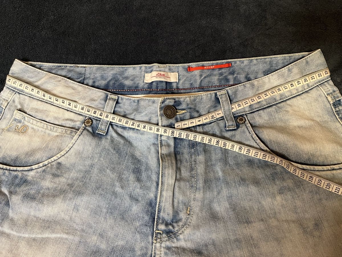 S.Oliver Jeans: s.Oliver Jeans Bermuda Shorts Gr. 34 Blau – Usato da Kaisten venduto da saleforfun 5