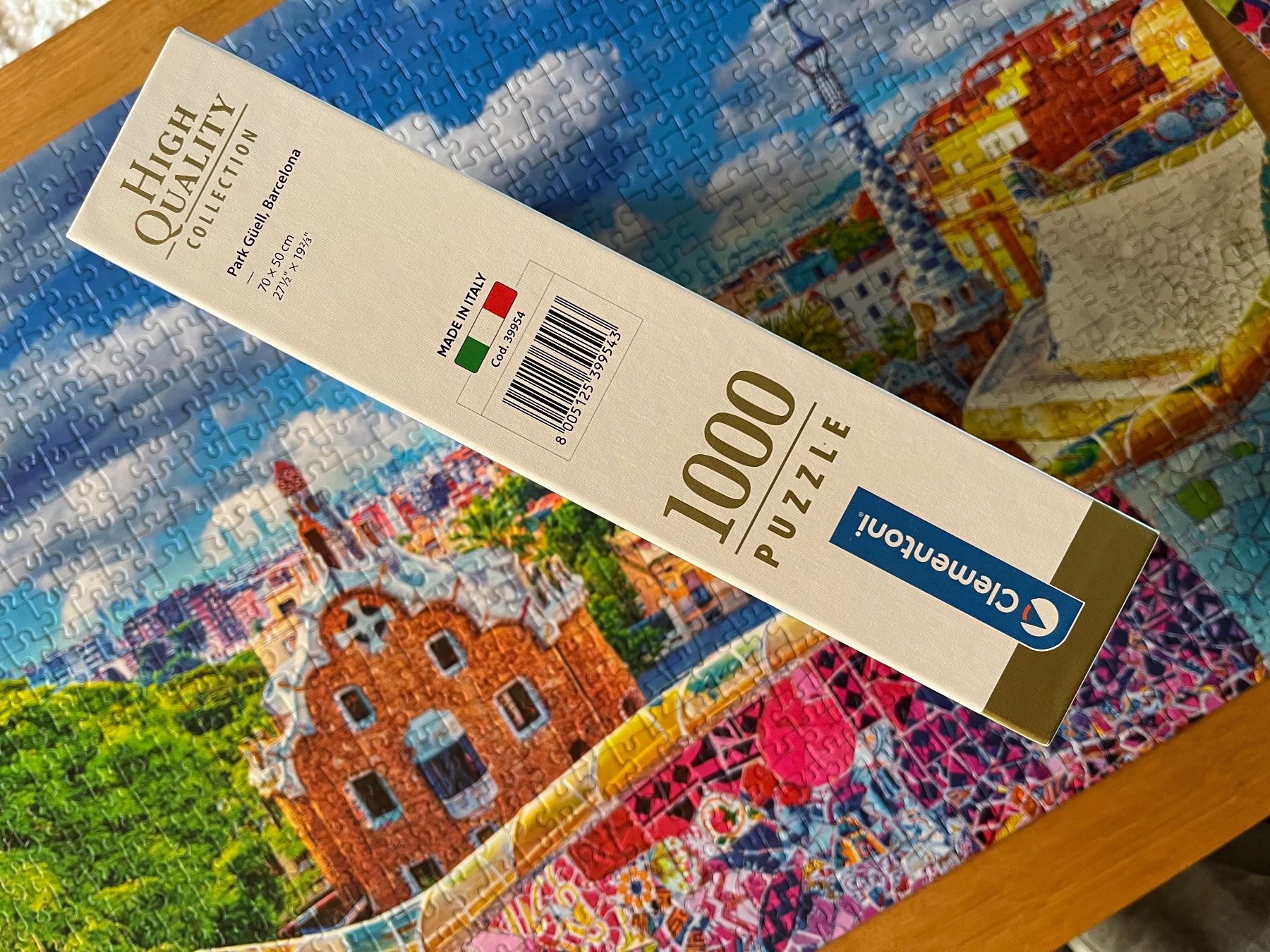 Clementoni Puzzle: Clementoni Puzzle, 1000 Teile, Barcelona – Usato da Zürich venduto da Gurkis 3