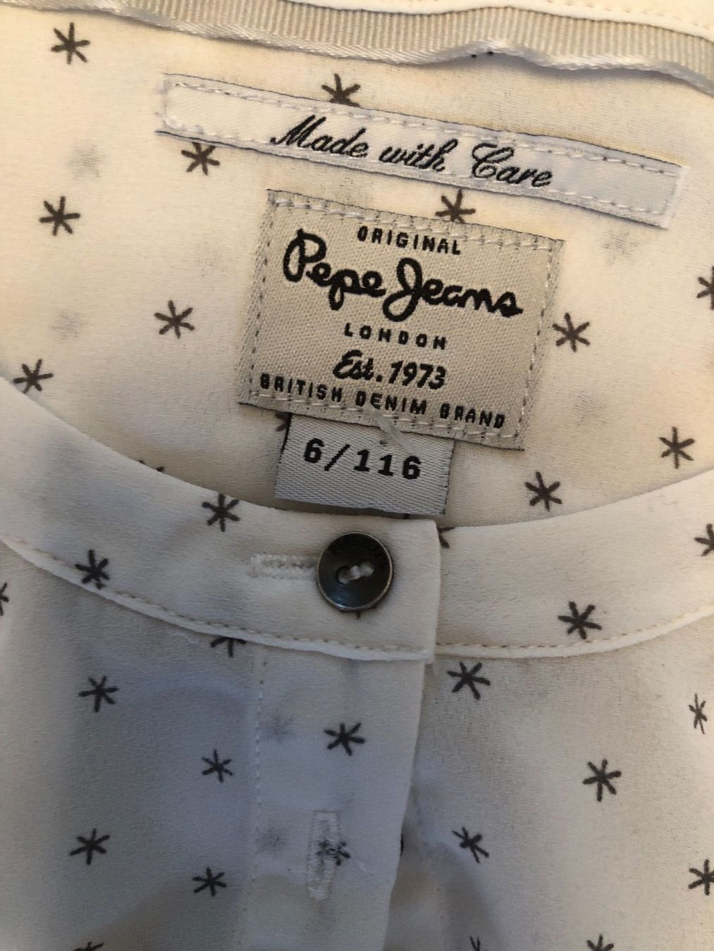 Pepe Jeans Camicette, T-shirt & Top: Neue festl. Pepe Jeans Bluse Gr.116 – Nuovo (secondo la descrizione) da Obergerlafingen venduto da cabo4 1