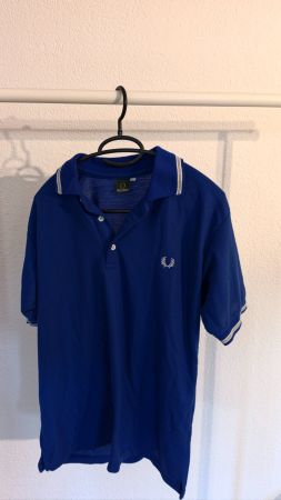 Fred Perry Kurzarm-Polo, Royalblau, Gr. L