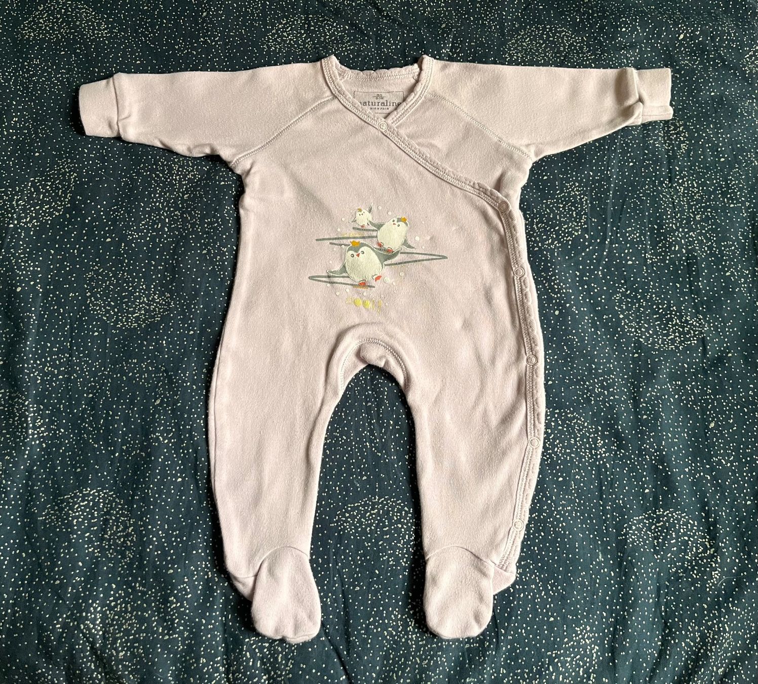 Naturaline Pyjamas & Ähnliches: Wickelstrampler von Naturaline, Grösse 50 – Gebraucht aus Triboltingen von zimtsterndli5