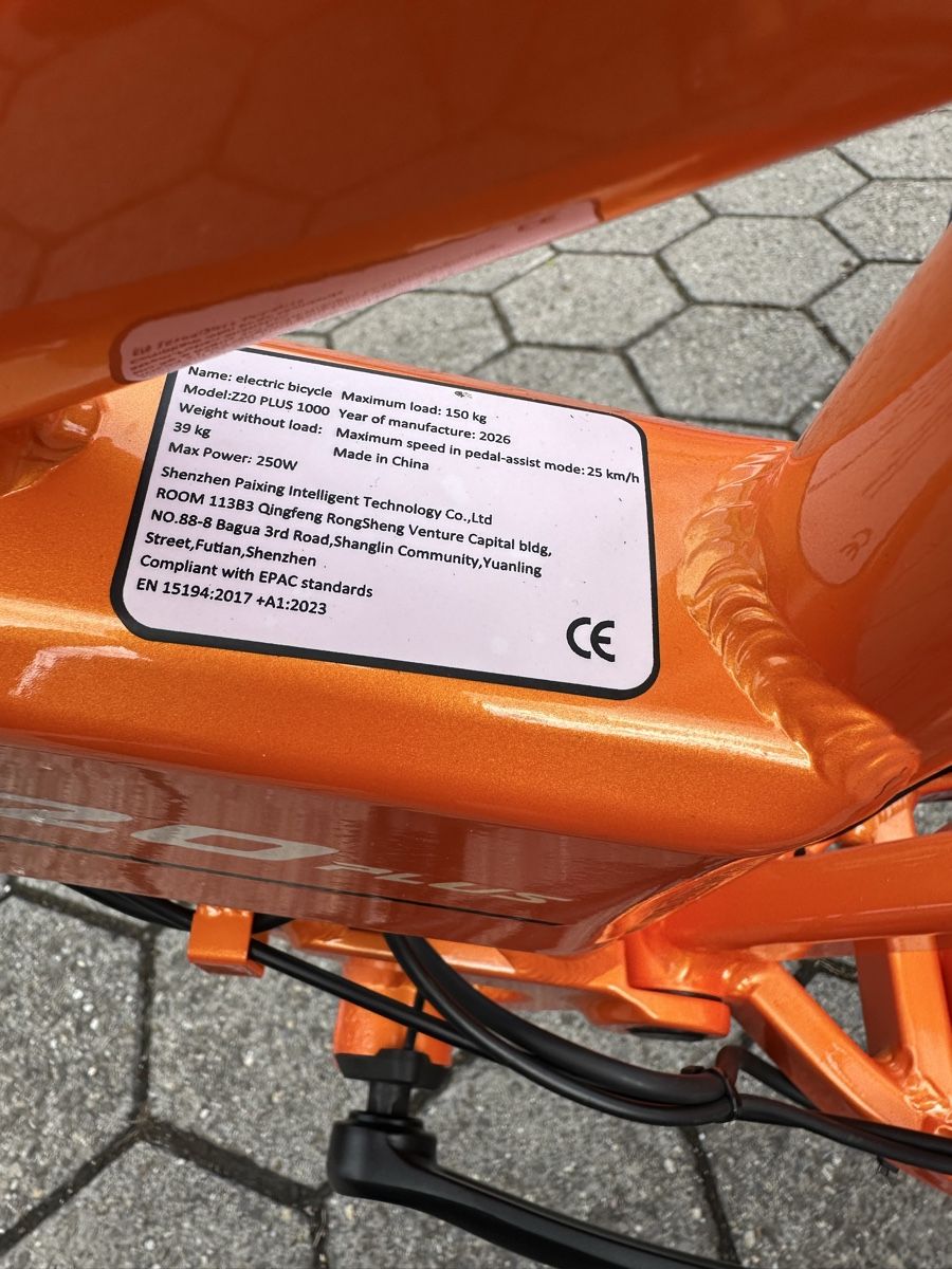 Biciclette: E Bike klappvelo neu – Nuovo (secondo la descrizione) da Flumenthal venduto da Manuel18111 2
