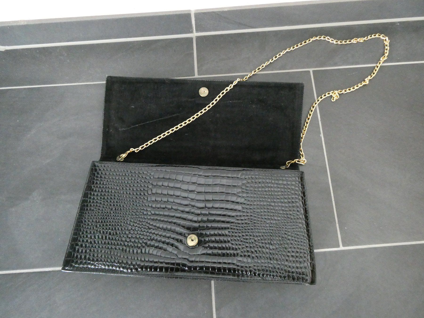 Borse da donna: Handtasche Lack Leder schwarz – Usato da Zürich venduto da Jo-Ma 4