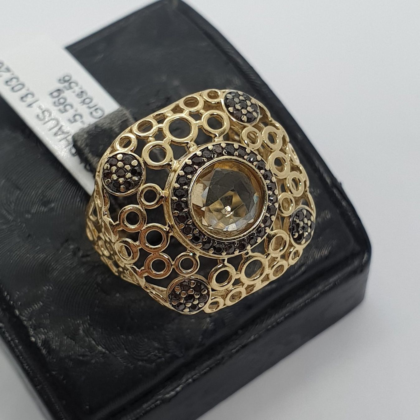 Anelli: Echt 14K Gold Ring – Usato da Luzern venduto da Goldhaus-Luzern 1