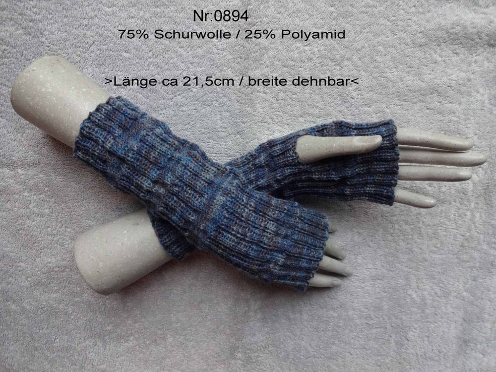 CABODYALS Fingerlose Strickhandschuhe - Flauschig & Warm Für Herbst & Winter