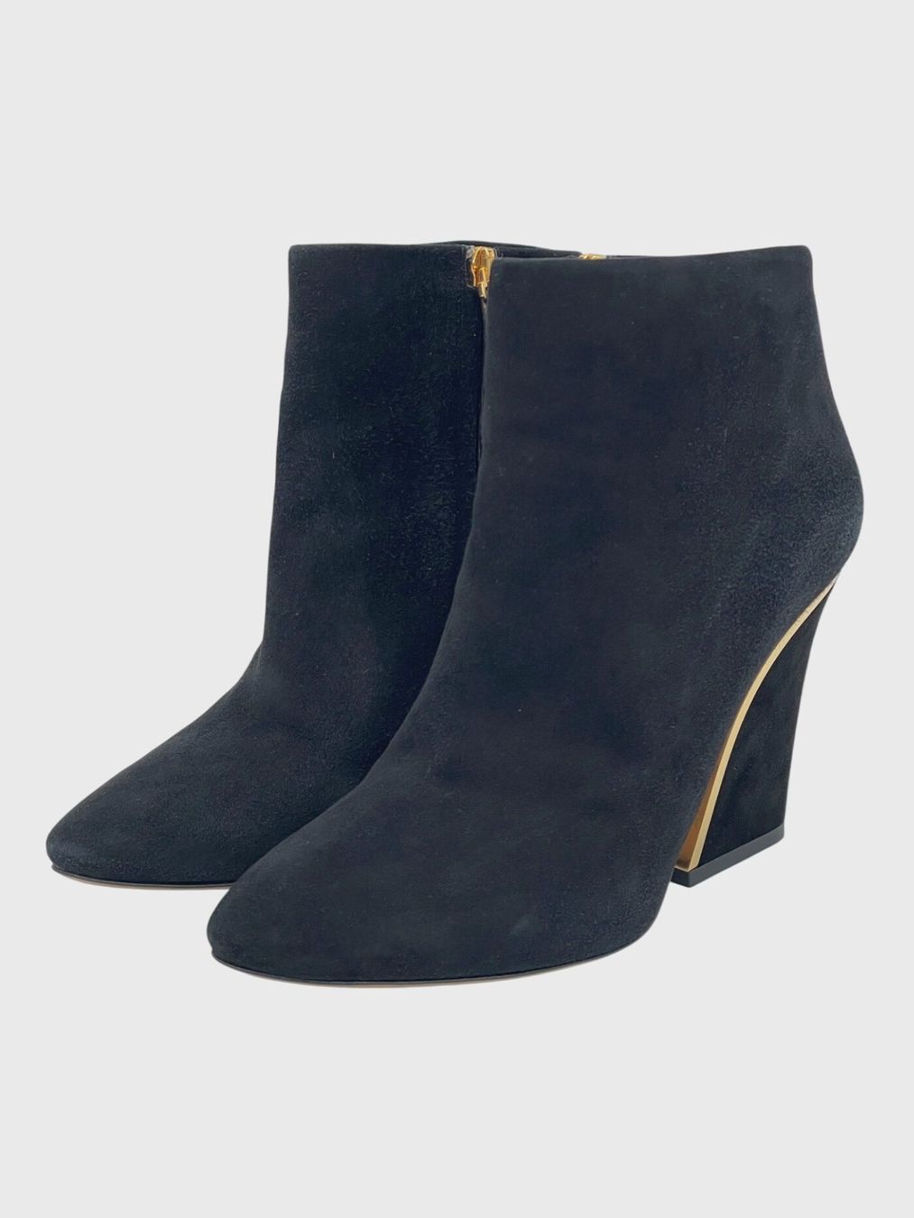 Chloé Scarpe da donna: Chloé Beckie Suede Ankle Boot EU 39.5 Schwarz – Nuovo (secondo la descrizione) da Zürich venduto da shoe_shop 2