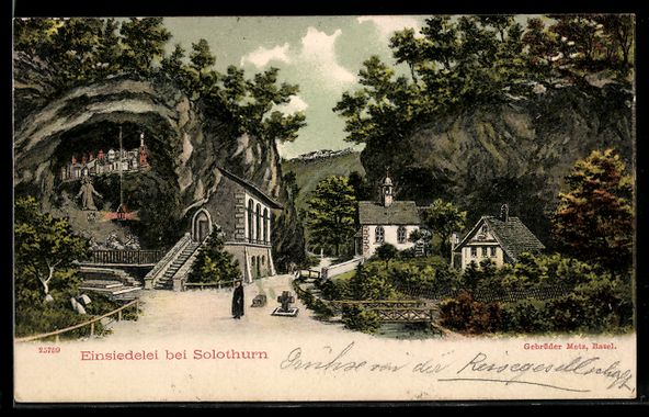 Cartes postales: Solothurn, Einsiedelei bei Solothurn – D'occasion à Berlin par bartko-reher