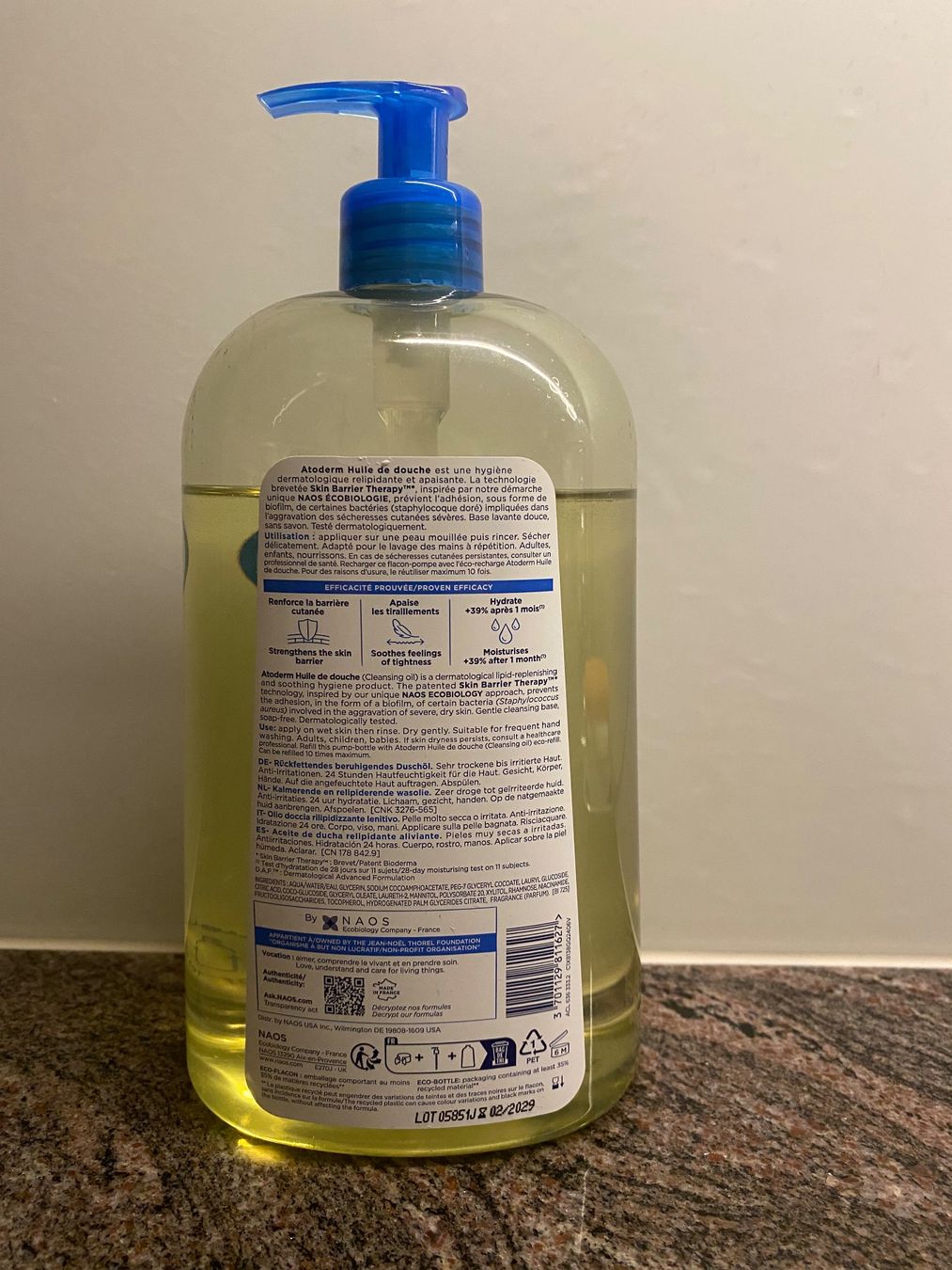 Doccia: Bioderma Atoderm Duschöl 1L – Usato da Luzern venduto da Felicita_26 1