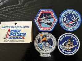 NASA Space Shuttle Jungfernflug Missionsembleme