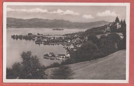 Wollerau mit Hotel Bellevue - Fotokarte 1932