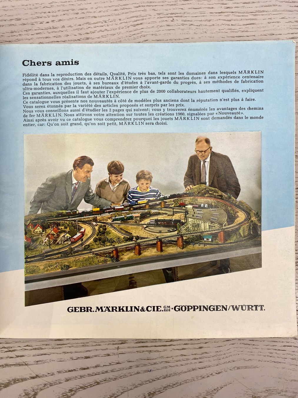 Märklin Documenti: Märklin Catalogue 1960/61 – Usato da Lupsingen venduto da New-Haven 1