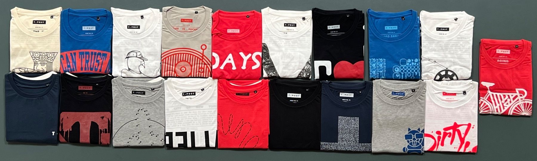 T-Shirts: T-post.com Special T-Shirts mit Background - Grösse M – Neu (gemäss Beschreibung) aus Münsingen von Omasaki 2