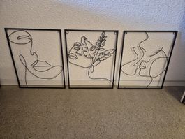 3 Bilder / Dekoration / 45x36cm